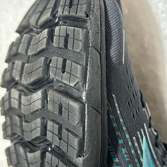 Brooks Womens Black Ghost 13 Gortex Running Athletic Sneakers Shoes SZ US 7.5 - Picture 12 of 13